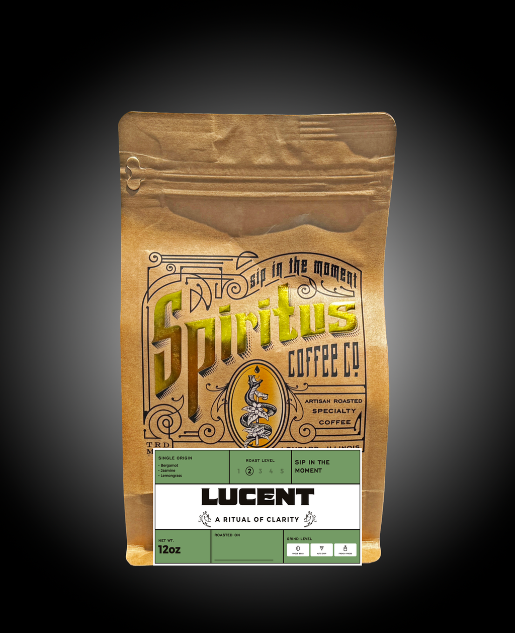 Ethiopia Yirgacheffe Lucent, kraft bag