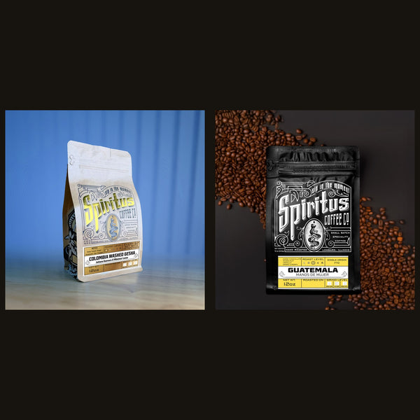 Bright & Fruity Set, Gesha and Guatemala bags