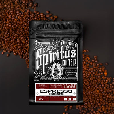 Spiritus Classic Espresso - Medium-Dark Roast for Espresso | Spiritus Coffee