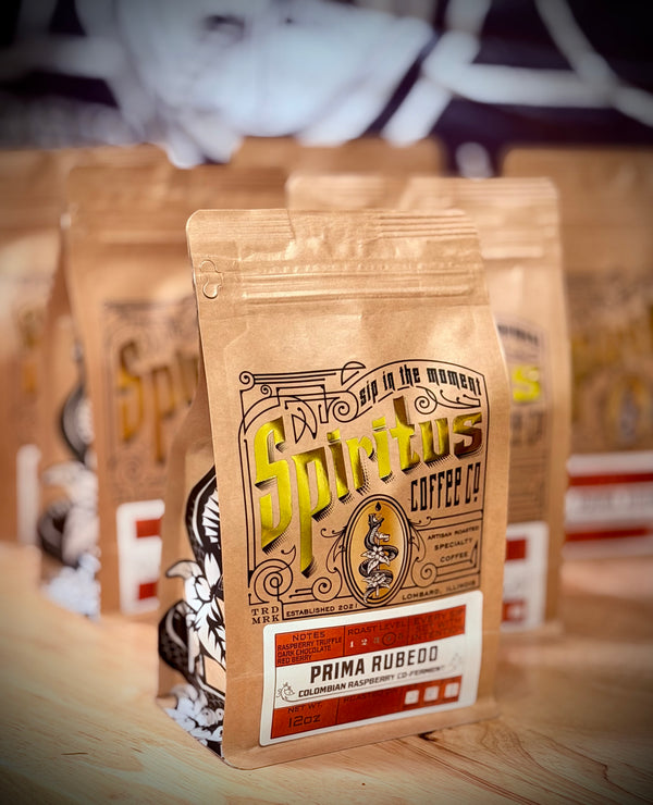 Prima Rubedo Colombian Raspberry Co-Ferment | Spiritus Coffee