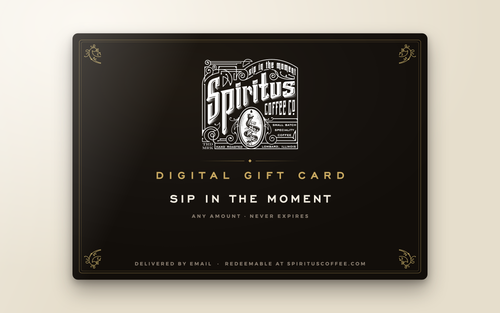Spiritus Coffee Gift Card