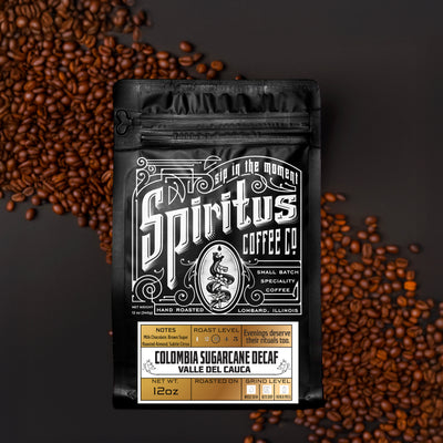 Colombia Sugarcane Decaf - Valle del Cauca Decaffeinated Coffee | Spiritus Coffee
